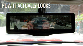 Illustration for article titled Nissan’s LCD Rearview Mirror Proves Not Everything Needs To Be Digital